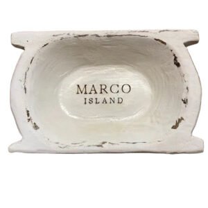 Marco Island/Naples Small Wooden Dough Bowl