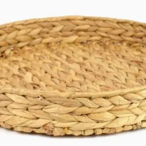 Natural Woven Round Tray