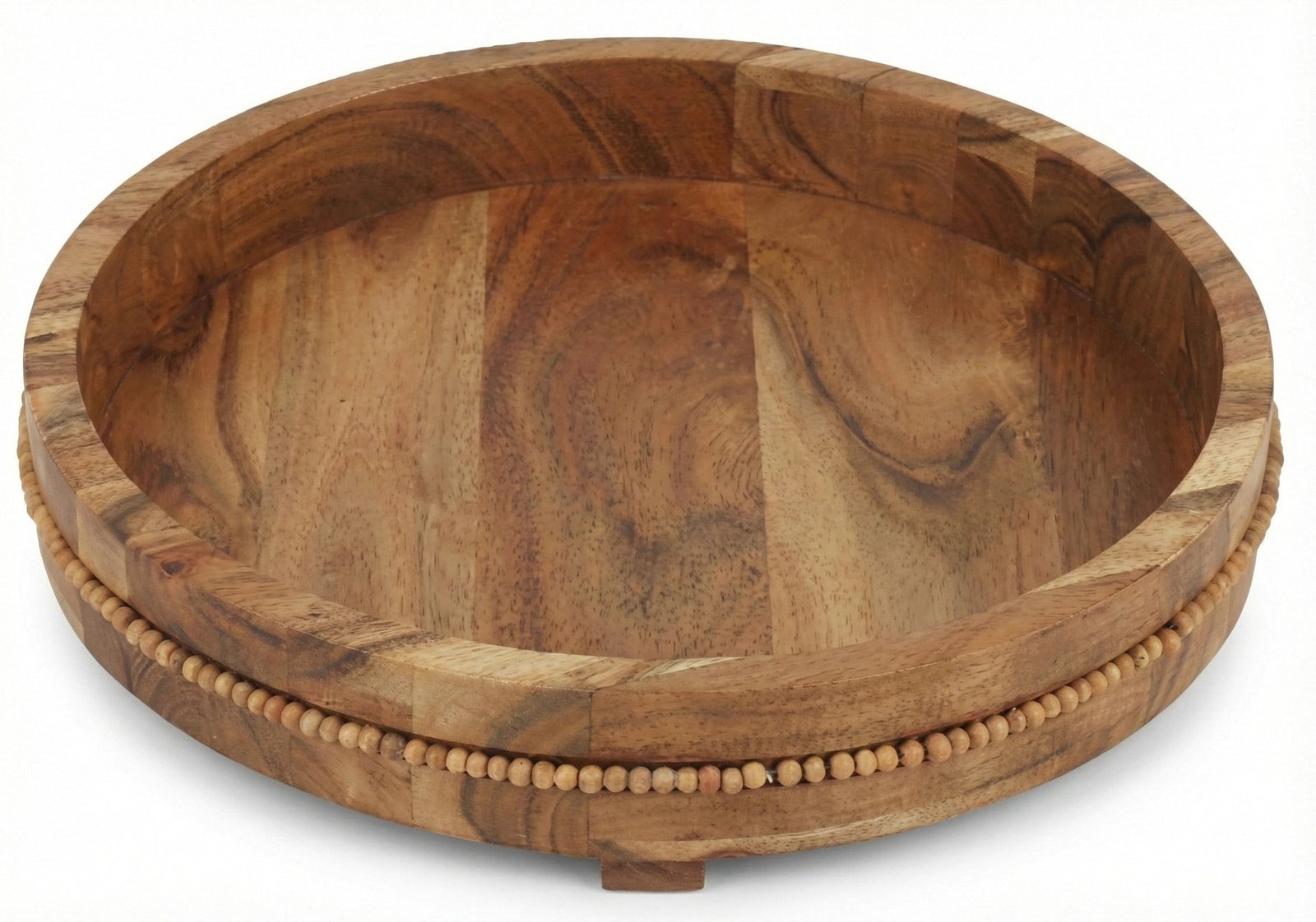 Round Tray Beaded - Image 3