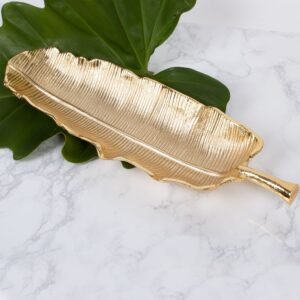 vanity tray - banana leaf