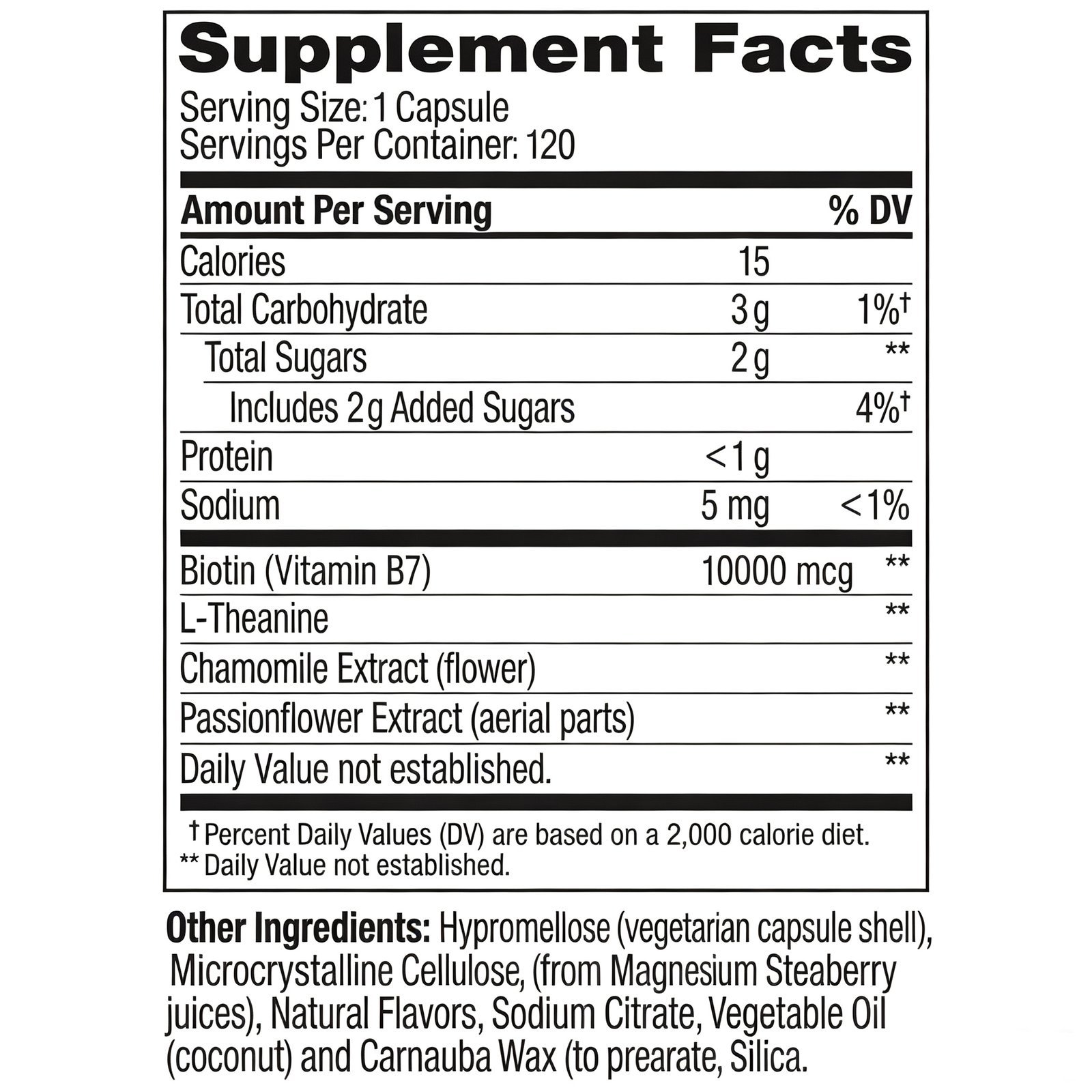 Biotin 10000mcg - Image 2