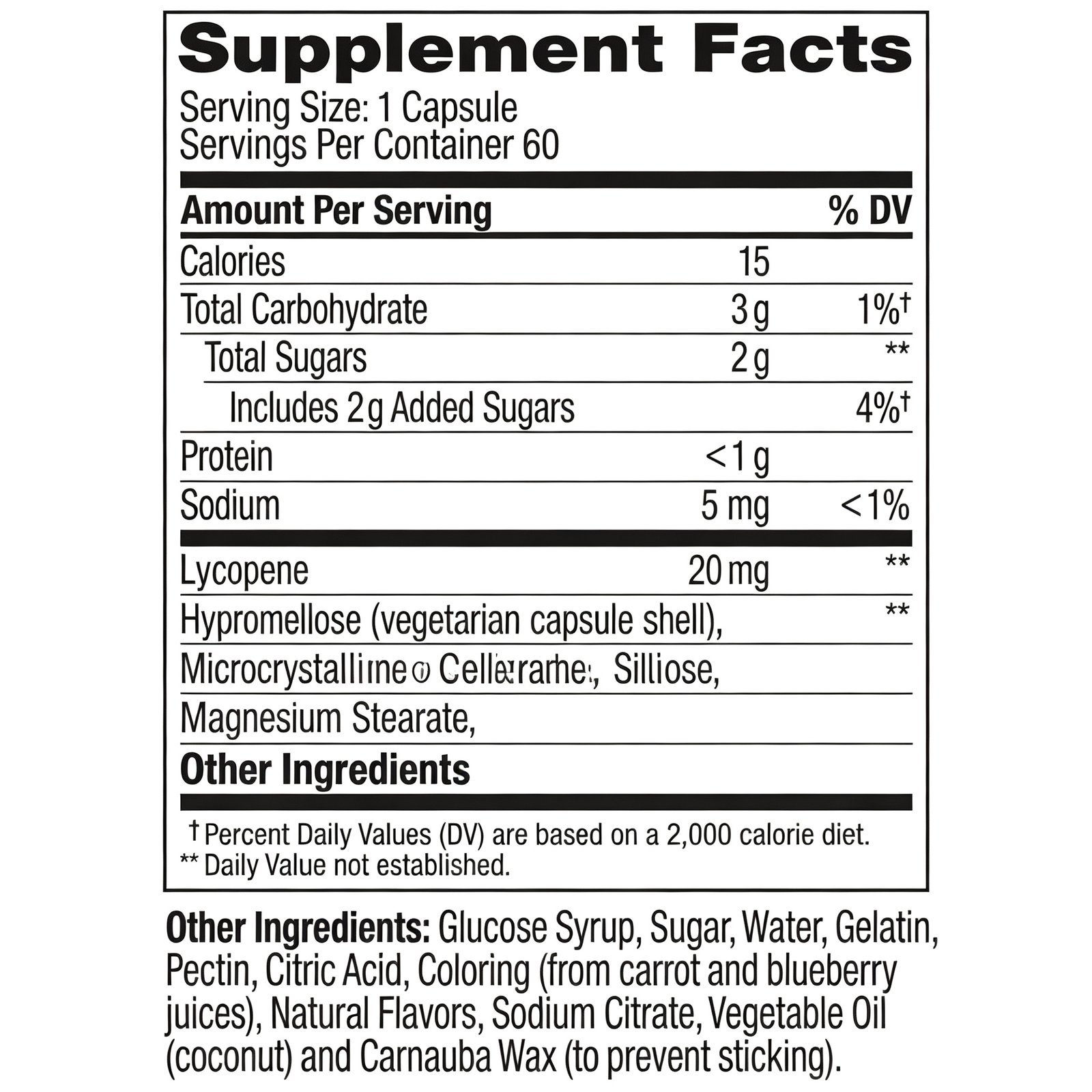 Lycopene 20mg - Image 2