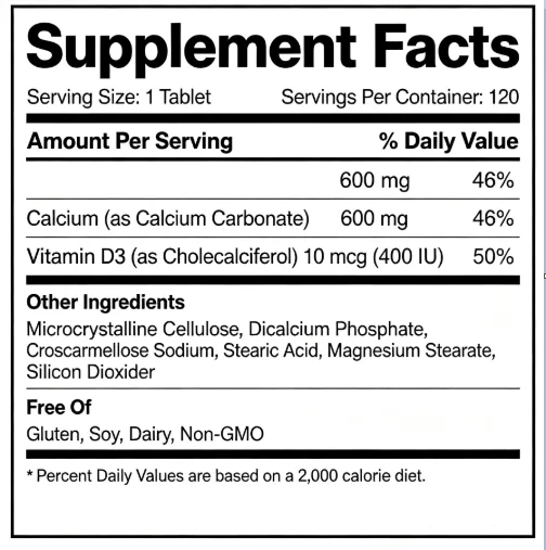 Calcium + Vitamin D3 - Image 2